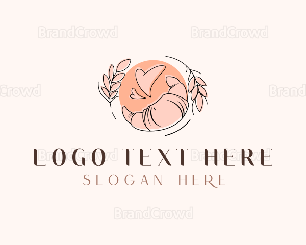 Croissant Baking Patisserie Logo