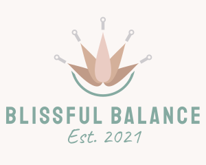 Selfcare - Flower Acupuncture Therapy logo design