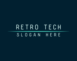 Futuristic Digital Tech logo design