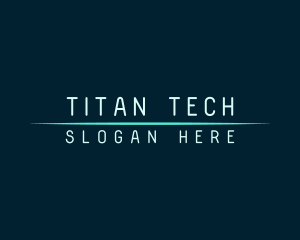 Futuristic Digital Tech logo design