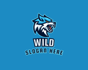 Wild Wolf Gaming logo design