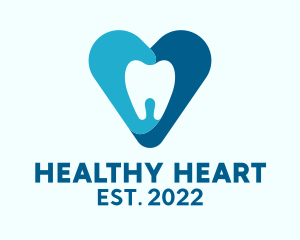 Pediatric Dental Heart logo design