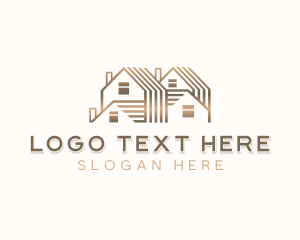 Residence - Roofing Builder Renovation logo design