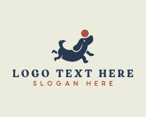 Pet Dog Ball logo design