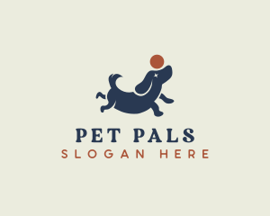 Pet Dog Ball logo design