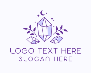 Diamond Gemstone Jewelry Logo