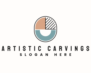 Modern Artistic Shape logo design