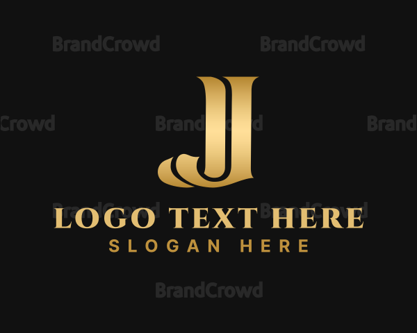 Premium Financial Consultancy Letter J Logo