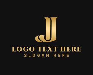 Lettermark - Premium Financial Consultancy Letter J logo design