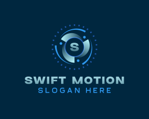 Motion - Propeller Motion Startup logo design