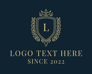 Institution - Academy Crest Letter logo design
