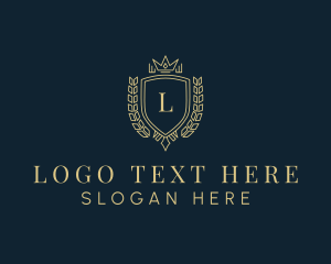 Regal - Luxury Academy Crest logo design