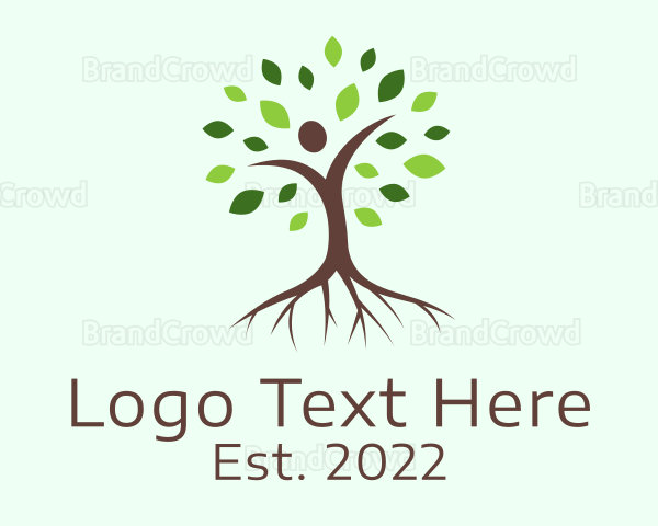 Healthy Yoga Tree Logo