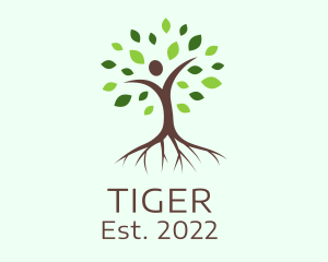 Support - Healthy Yoga Tree logo design