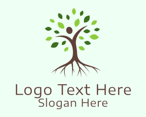 Healthy Yoga Tree Logo