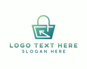 Shopping Website - Online Shopping Retail App logo design