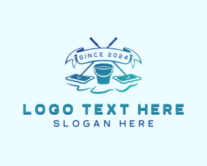 Cleaning Mop Bucket Logo