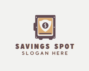 Dollar Vault Security logo design