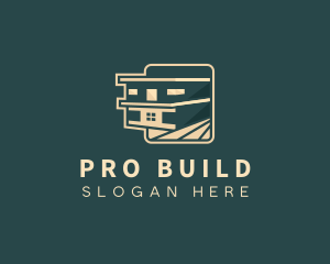 Architecture Building Contractor logo design