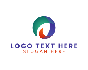 Technology - Ribbon Globe Company logo design