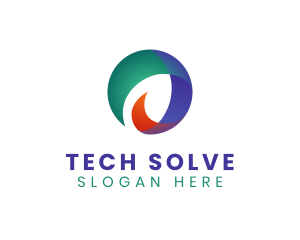 Solution - Ribbon Globe Company logo design