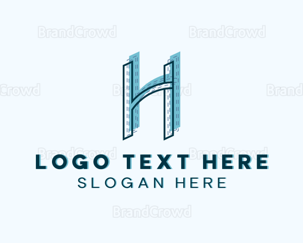 Business Company Letter H Logo