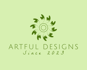 Elegant Daisy Ornament logo design