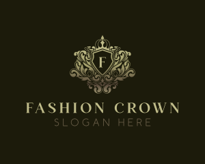 Royal Crown Shield logo design