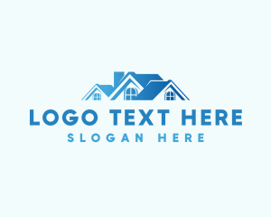 Roofing - Construction Roofing Renovation logo design