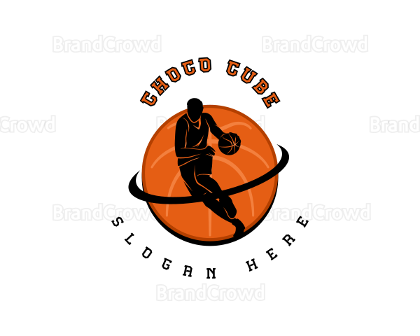 Basketball Sports Athlete Logo