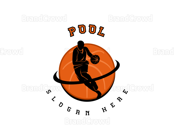 Basketball Sports Athlete Logo