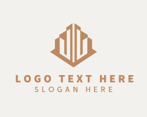 Residential - Building Apartment Tower logo design