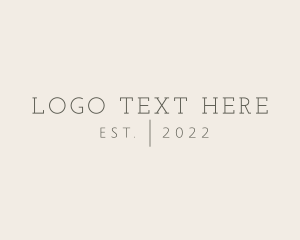 Branding - Minimalist Enterprise Business logo design