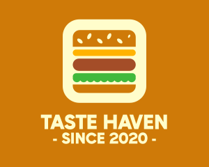Dine - Burger Delivery App logo design