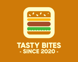 Lunch - Burger Delivery App logo design