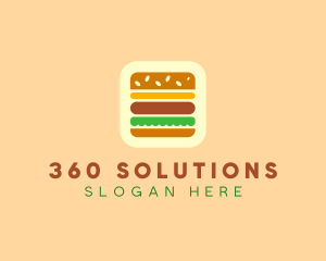 Burger Delivery App logo design