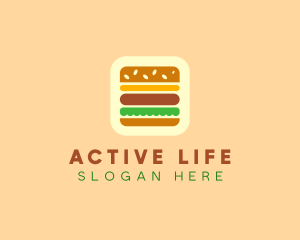 Burger Delivery App logo design