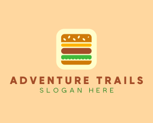 Burger Delivery App logo design