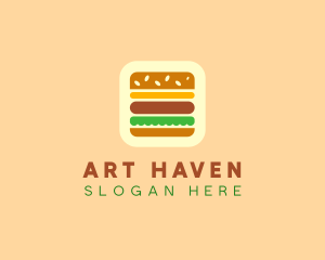 Burger Delivery App logo design