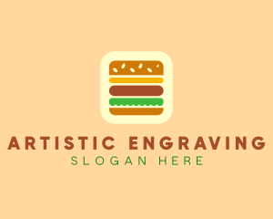 Burger Delivery App logo design