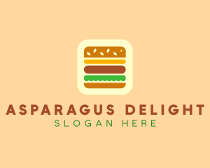 Burger Delivery App logo design