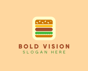 Burger Delivery App logo design