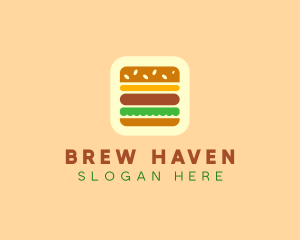 Burger Delivery App logo design