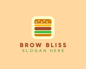 Burger Delivery App logo design