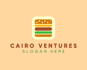 Burger Delivery App logo design