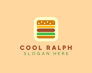 Burger Delivery App logo design