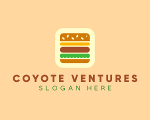 Burger Delivery App logo design