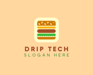 Burger Delivery App logo design