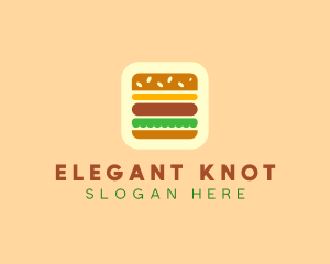 Burger Delivery App logo design