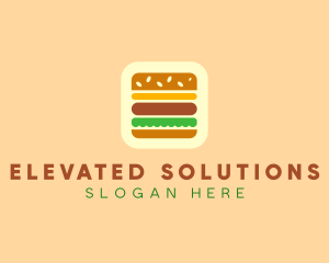 Burger Delivery App logo design